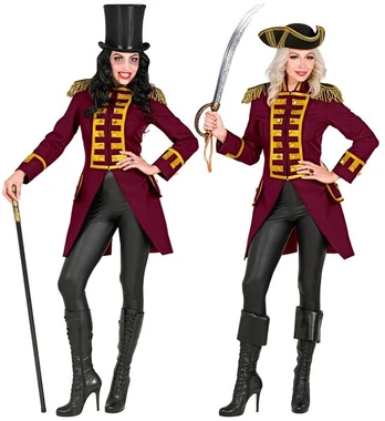 Moteriškas „BURGUNDY PARADE COAT“ paltas