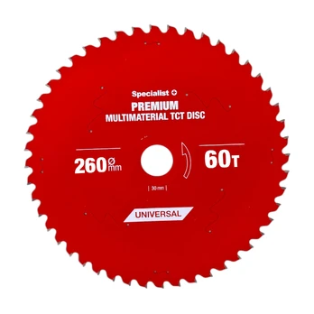 SPECIALIST+ pjovimo diskas Multimaterial 260x60Tx30mm