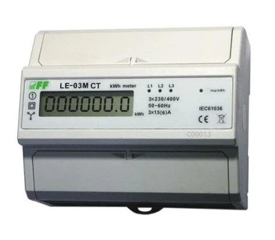 F&F LE-03M LICZ.ELE.3-F.MODBUS RS-485