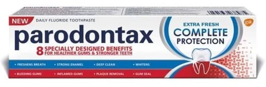 Dantų pasta Parodontax Complete Protection Extra Fresh, 75 ml