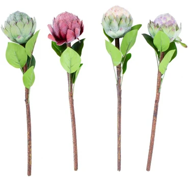 Dirbtinė gėlė FLOWERLY H46cm artišokas, mišinys