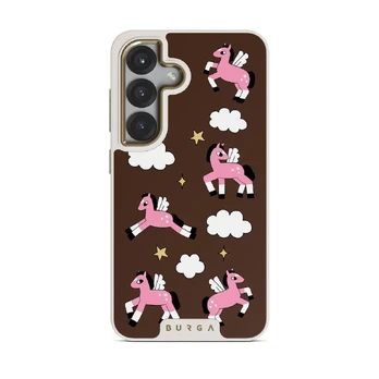Cloud Hopping - Samsung Galaxy S25 Plus Case, Elite Light (Magnetic) / Gold