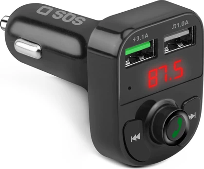 SBS FM transmitter/car charger 2xUSB 2.1A