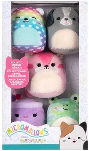 Squishmallows Micromallows hahmopakkaus, 5 kpl kaina