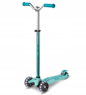 Triratis paspirtukas Micro Maxi Deluxe Pro, mėlynas