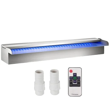 Vandens fontanas baseinui su led apšvietimu