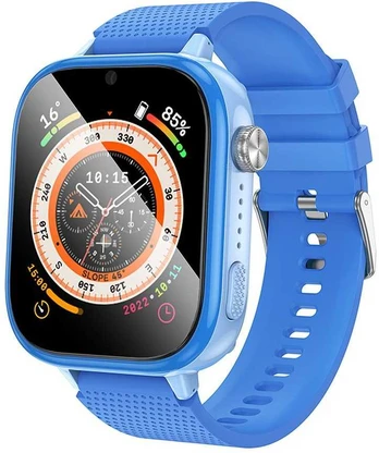 Dėklas HOCO smartwatch for kids with call function 4G Y101 mėlynas