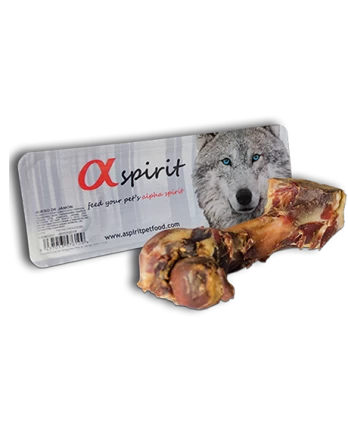 Alpha Spirit Serrano kaulas šunims M, 1 vnt