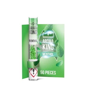 Aroma King skonio kapsulės 50vnt + Aplikatorius Mentolis