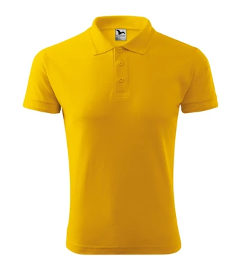 Vyriški Polo Marškinėliai PIQUE Yellow, 200 g/m²