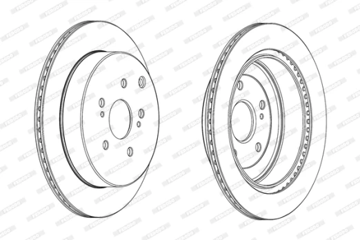 FERODO DDF2072C Brake Disc