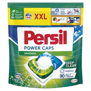 Skalbimo kapsulės PERSIL POWER CAPS White, 44 vnt