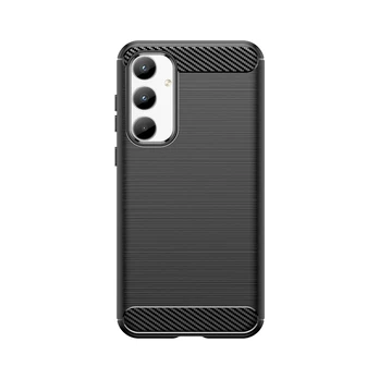 Hurtel Carbon Case for Samsung Galaxy A35 - juodas