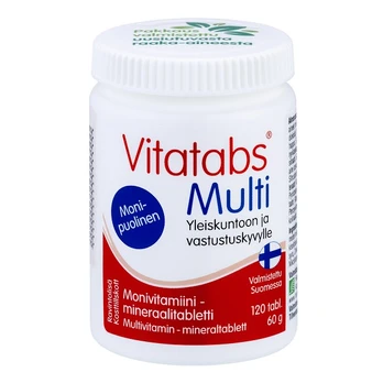 Hankintatukku Vitatabs Multi, N120