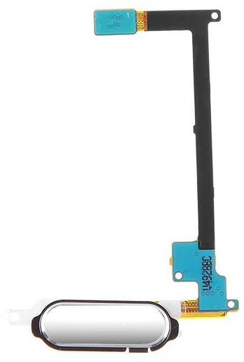 Coreparts Home Button with Flex Cable Baltas for Samsung Galaxy Note