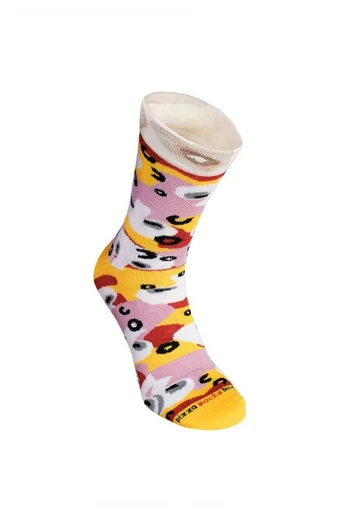 Rainbow Socks 1 pora Capricciosa Pizza Socks