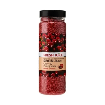 FRESH JUICE CHERRY & POMEGRANATE vonios perlai, 450 g