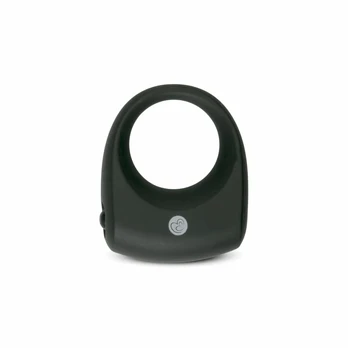 Vivid Silicone Intimate Ring with Removable Bullet Vibrator Juodas