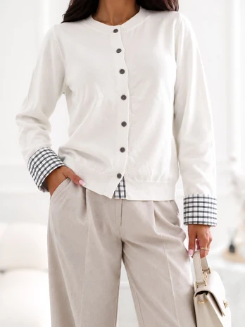 Factory Price Sweter-CS-SW-57667.96-ecru