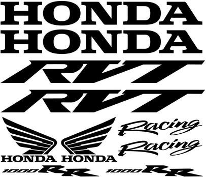 Honda rvt 1000rr motociklo lipdukai