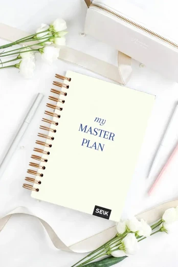 Laimės kalendorius-darbo knyga su spirale – „Master plan“ mokslo metams 25/26