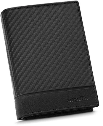 Natūralios odos piniginė vyrams Zagatto Carbon RFID Secure