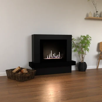GLOW FIRE LARVIK BLACK pastatomas biožidinys su apdaila