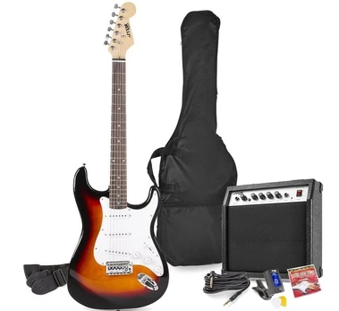 Elektrinės gitaros paketas Sunburst Max GigKit