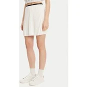 Lacoste Plisuotas sijonas JF1403 Écru Regular Fit