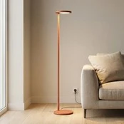 FLOS Oblique Floor LED grindų lempa 927 USB rūdžių