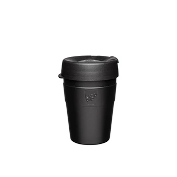 KeepCup Thermal Daugkartinis šilumą išsaugantis puodelis, Black, M dydis, 1 vnt.