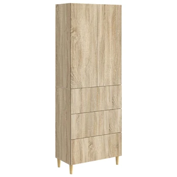 Spintelė 2 pcs Sonoma ąžuolas 66 x 34,5 x 90 cm
