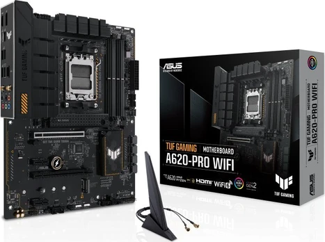 Pagrindinė plokštė ASUS TUF GAMING A620-PRO WIFI AM5 ATX MB