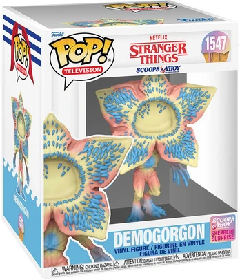 Funko POP figure Super Stranger Things Scoops Ahoy Demogorgon