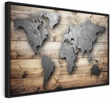 Artgeist Paveikslas - Sidabrinis World