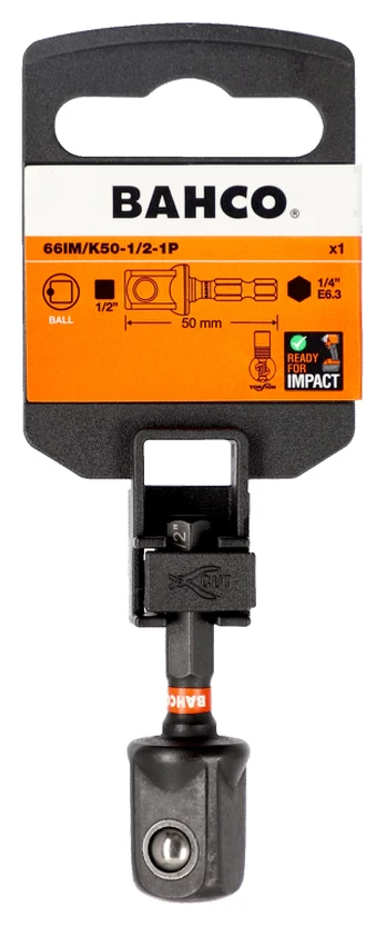 Adapteris smūginiams antgaliams 1/2" 66IM 50mm , 1vnt