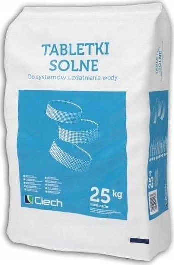 Tabletės druska, 25 kg maišelis