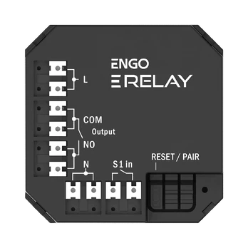 Engo ERELAY Zigbee 1 kanalo 12A relė NO-COM