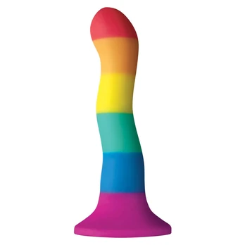 Dildo PRIDE LGBT FLAG 19 cm