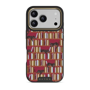 Ex Libris - iPhone 17 Pro Case, Elite Dark (MagSafe) / Gold