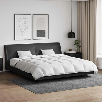 Antklodė Kita 3 pcs Balta 240 x 200 cm Pūkai