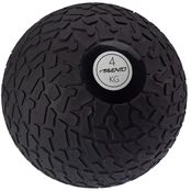 Svorinis kamuolys AVENTO 42DI 4kg D23cm Black/silver mėtymui kaina