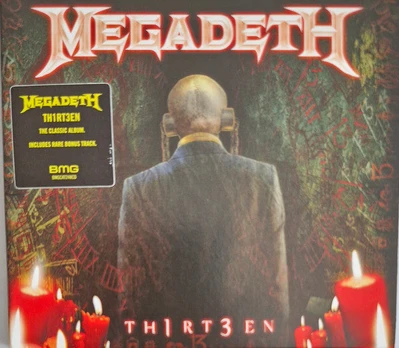 CD Digipak Megadeth – Th1rt3en