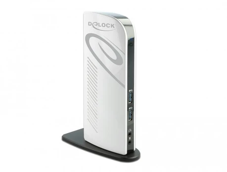 Delock USB prijungimo stotis Dual HDMI Full HD / USB 3.2 / LAN / garso