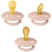 BIBS čiulptukų rinkinys Colour Try-it 3 vnt. Blush kaina