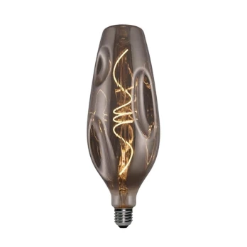 5W E27 LED lemputė Bumped Smoky Bottle