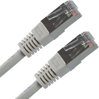 Patchcord, FTP, Cat.5e, 10m, pilka