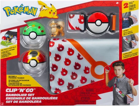 Pokémon - Clip N Go Bandolier Set Growlithe (PKW4172)