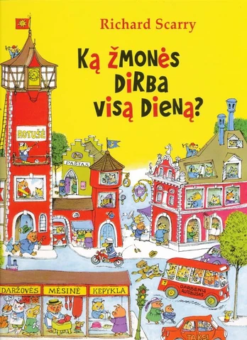 KNYGA Ką žmonės dirba visą dieną?