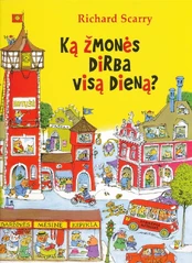 KNYGA Ką žmonės dirba visą dieną? kaina